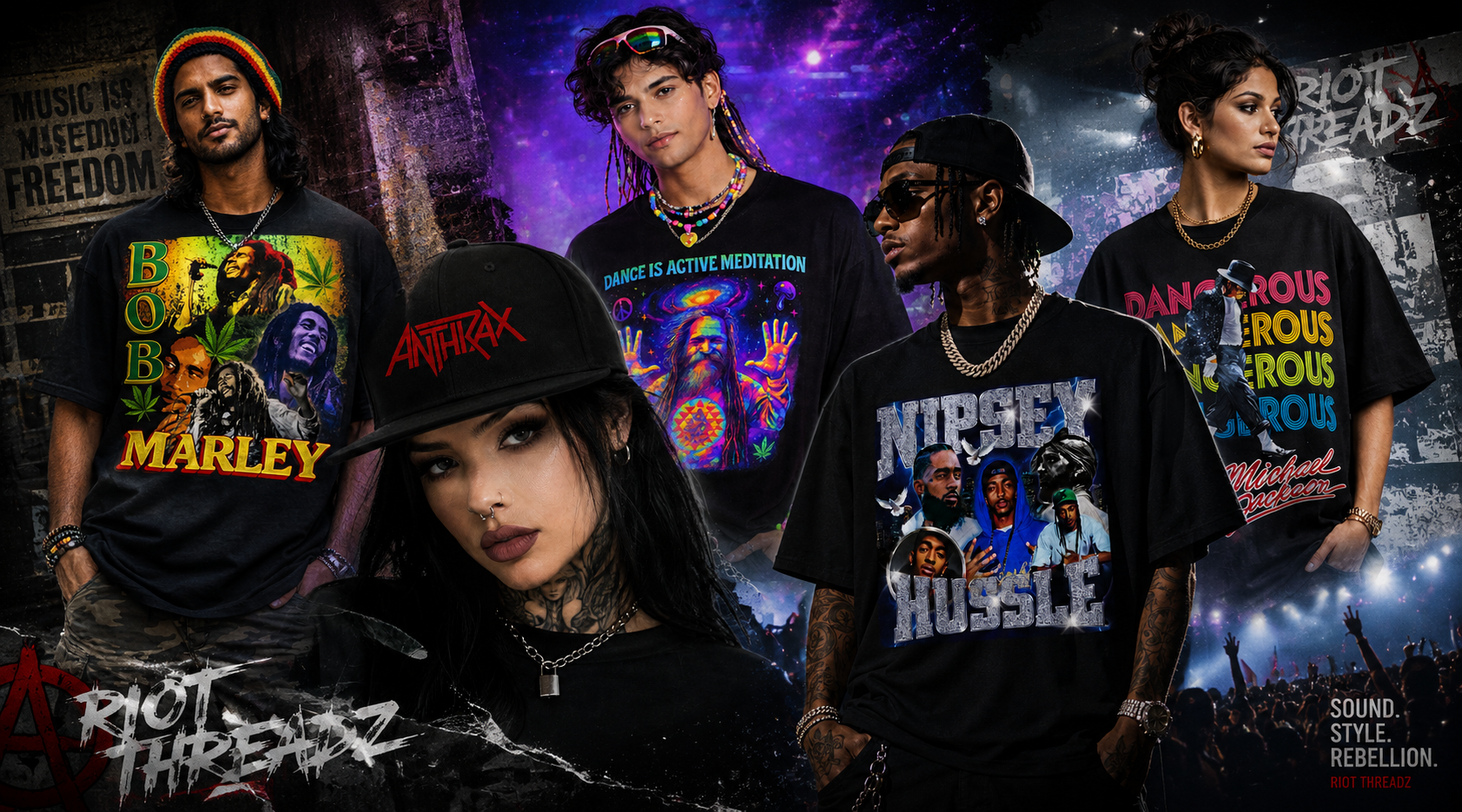 Riot Threadz Music Inspired Streetwear Blog Featured Image