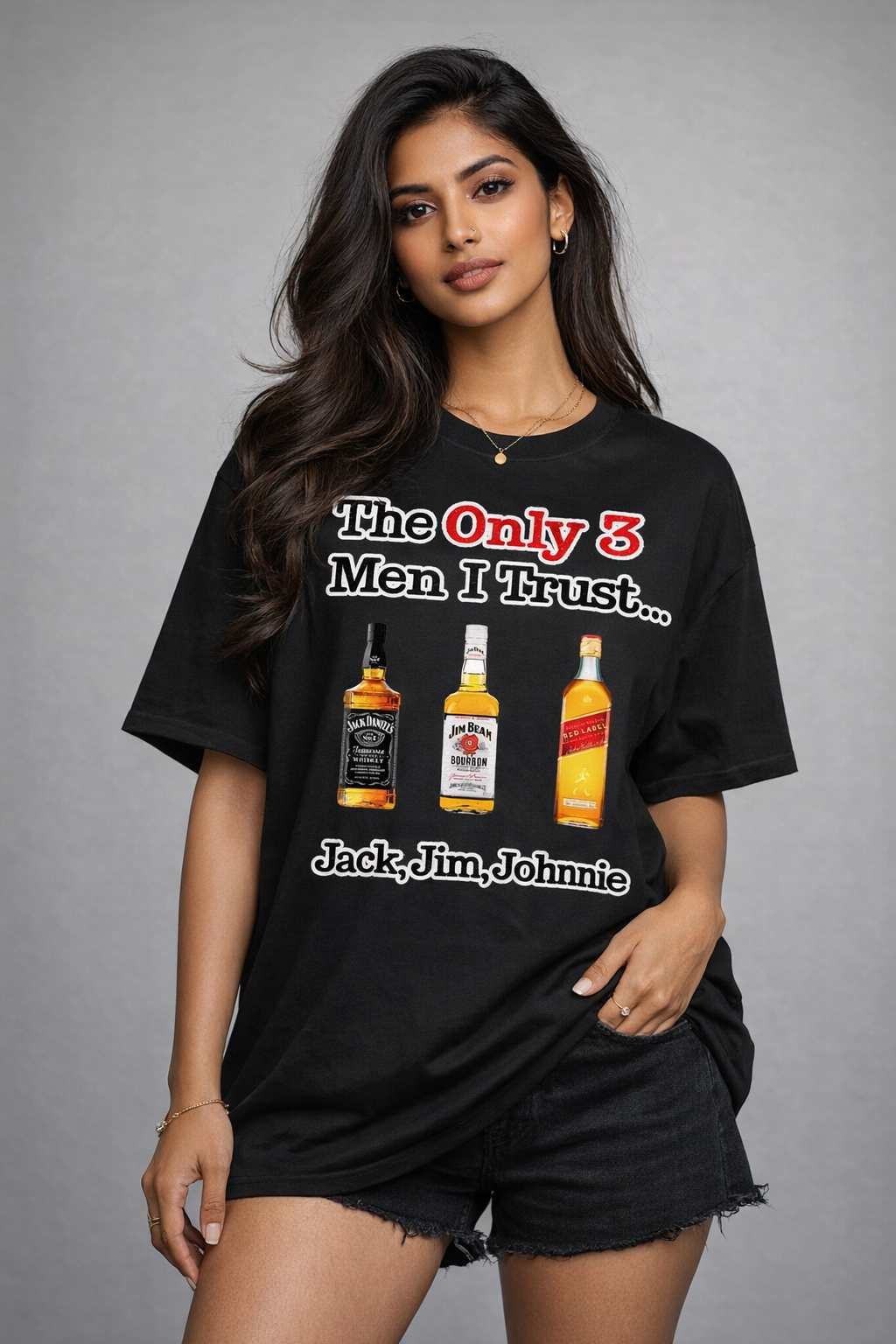 Jack Jim Johnnie Unisex Oversize Classic T-Shirt