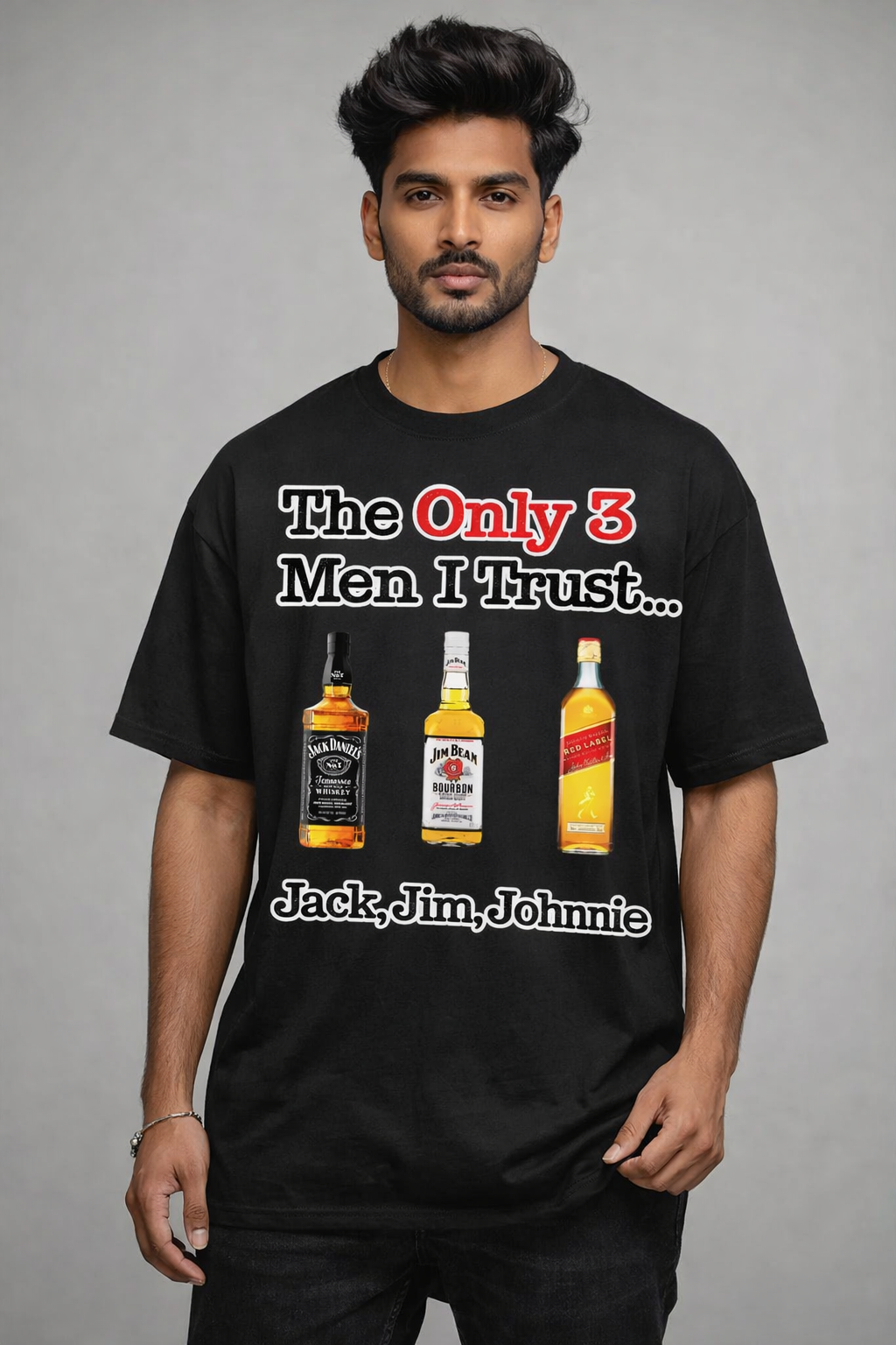 Jack Jim Johnnie Unisex Oversize Classic T-Shirt
