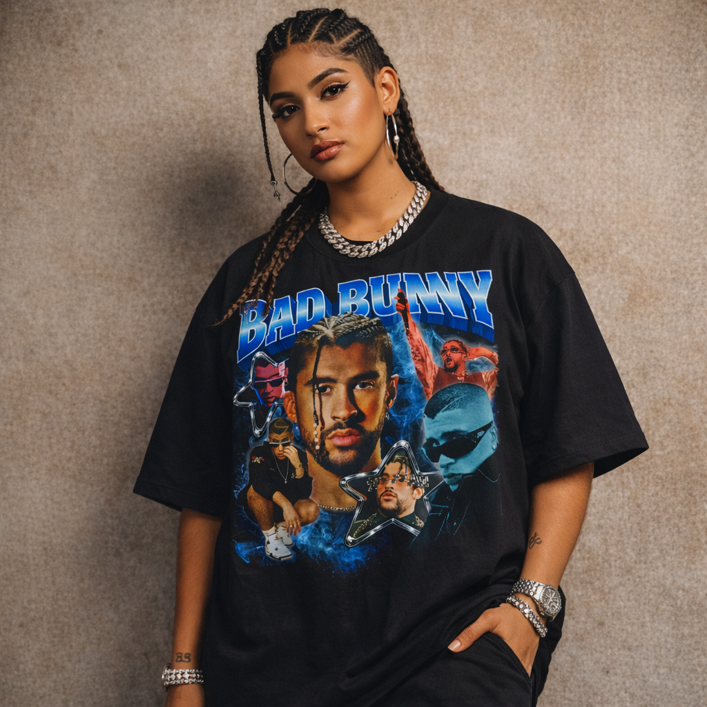 Bad Bunny Unisex Oversized Classic T-Shirt