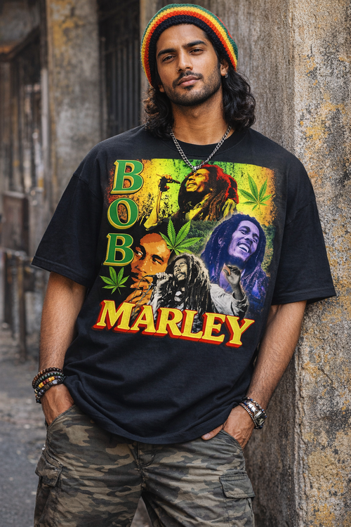 Bob Marley Legends Unisex Oversized T-Shirt