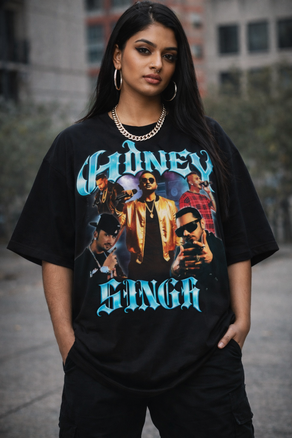 Honey Singh Unisex Oversized Classic T-Shirt – Y2K