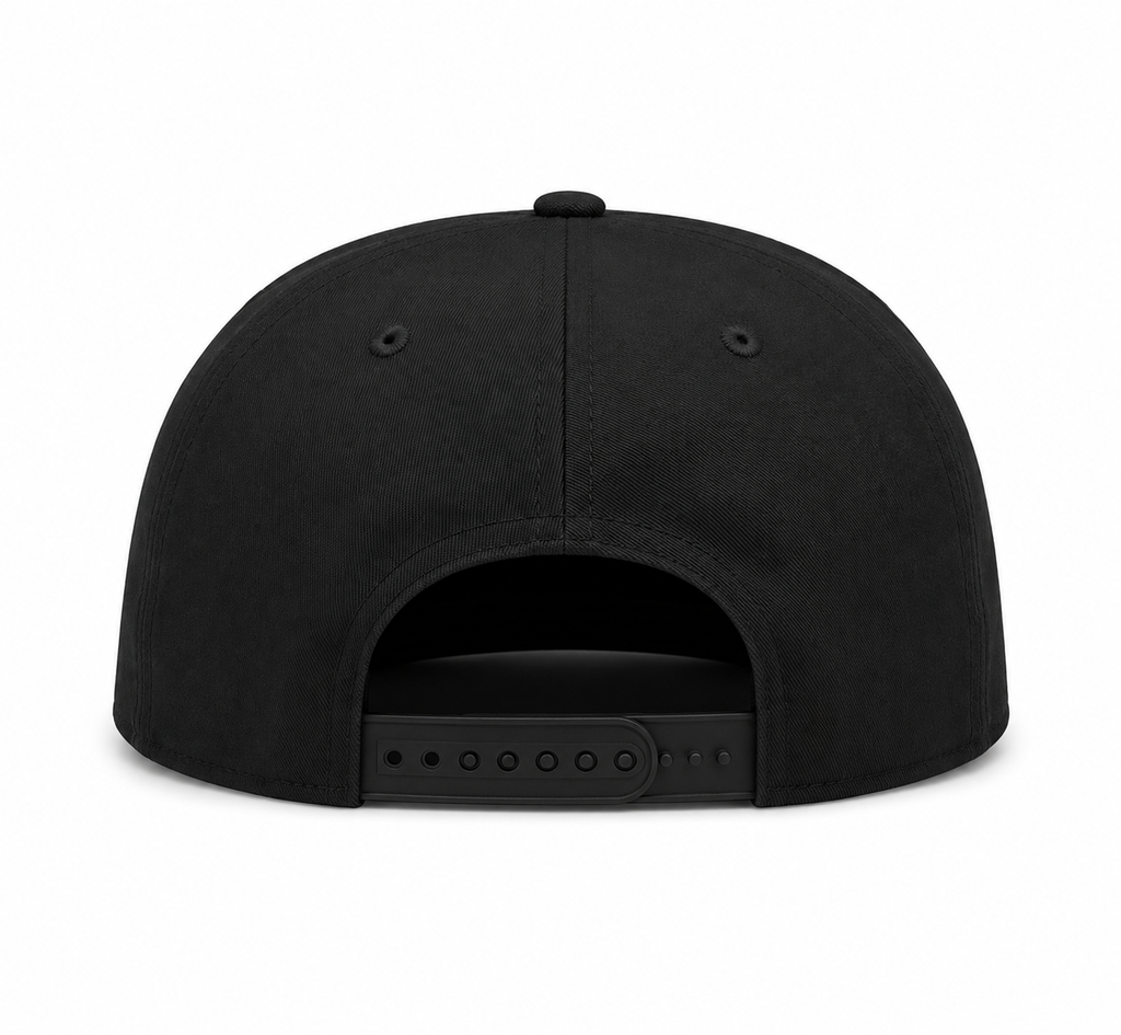 Iron Maiden Unisex Snapback Cap With Red Pointed Cuts Crest Design 
