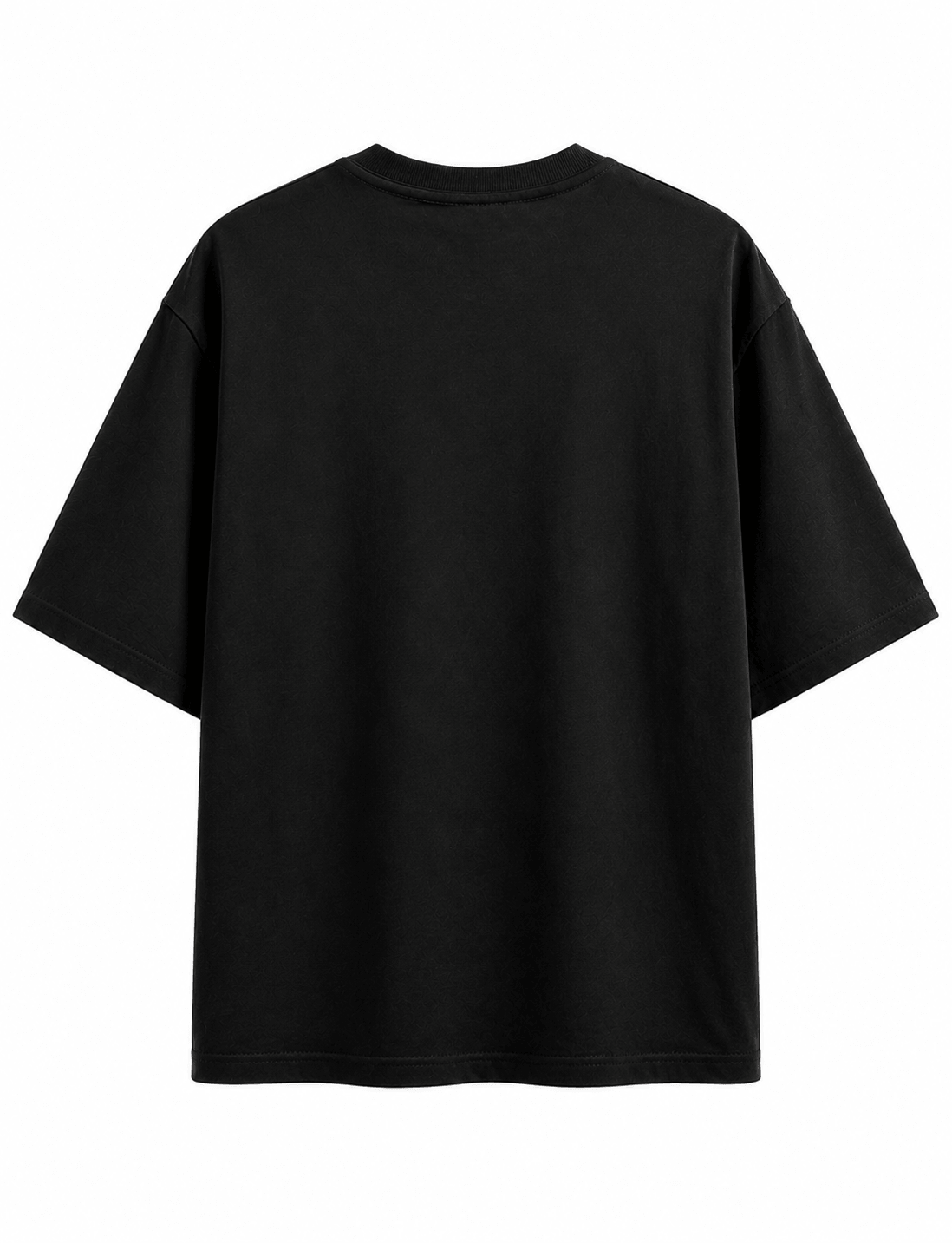 Metallica Ride The Lightning Unisex Oversized Graphic T-Shirt Black Electric Gothic Lettering Design Back