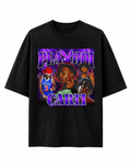 Playboi Carti Unisex Oversized Graphic T-Shirt With Toxic Purple Playboy Bunny Chaos Design