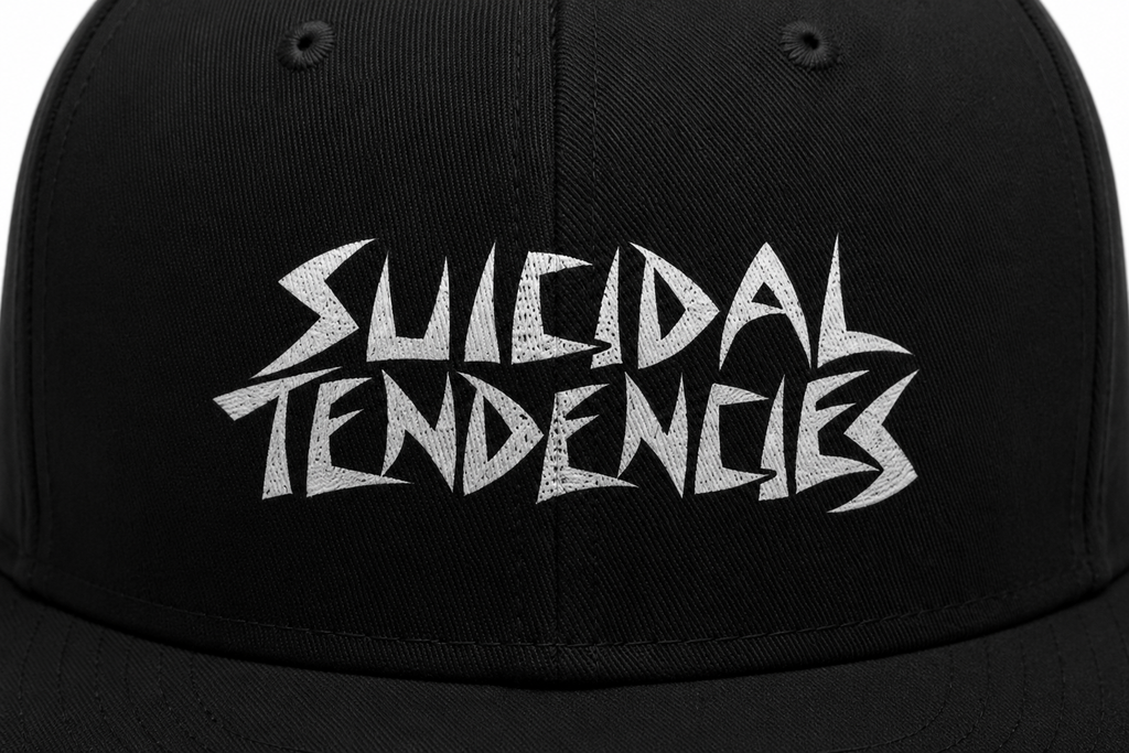 Suicidal Tendencies Unisex Snapback Cap With White Thrash Logo Design