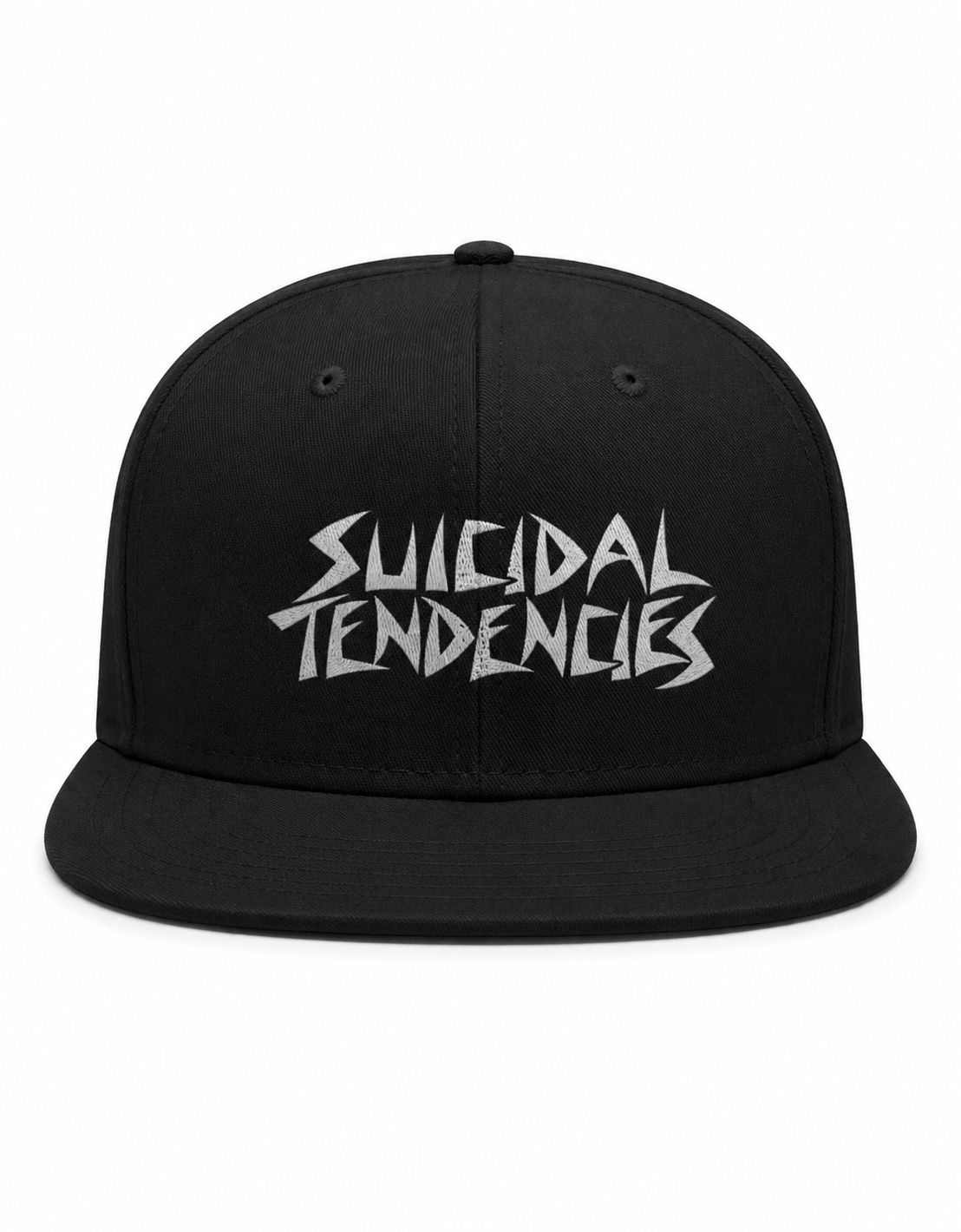 Suicidal Tendencies Unisex Snapback Cap With White Thrash Logo Design